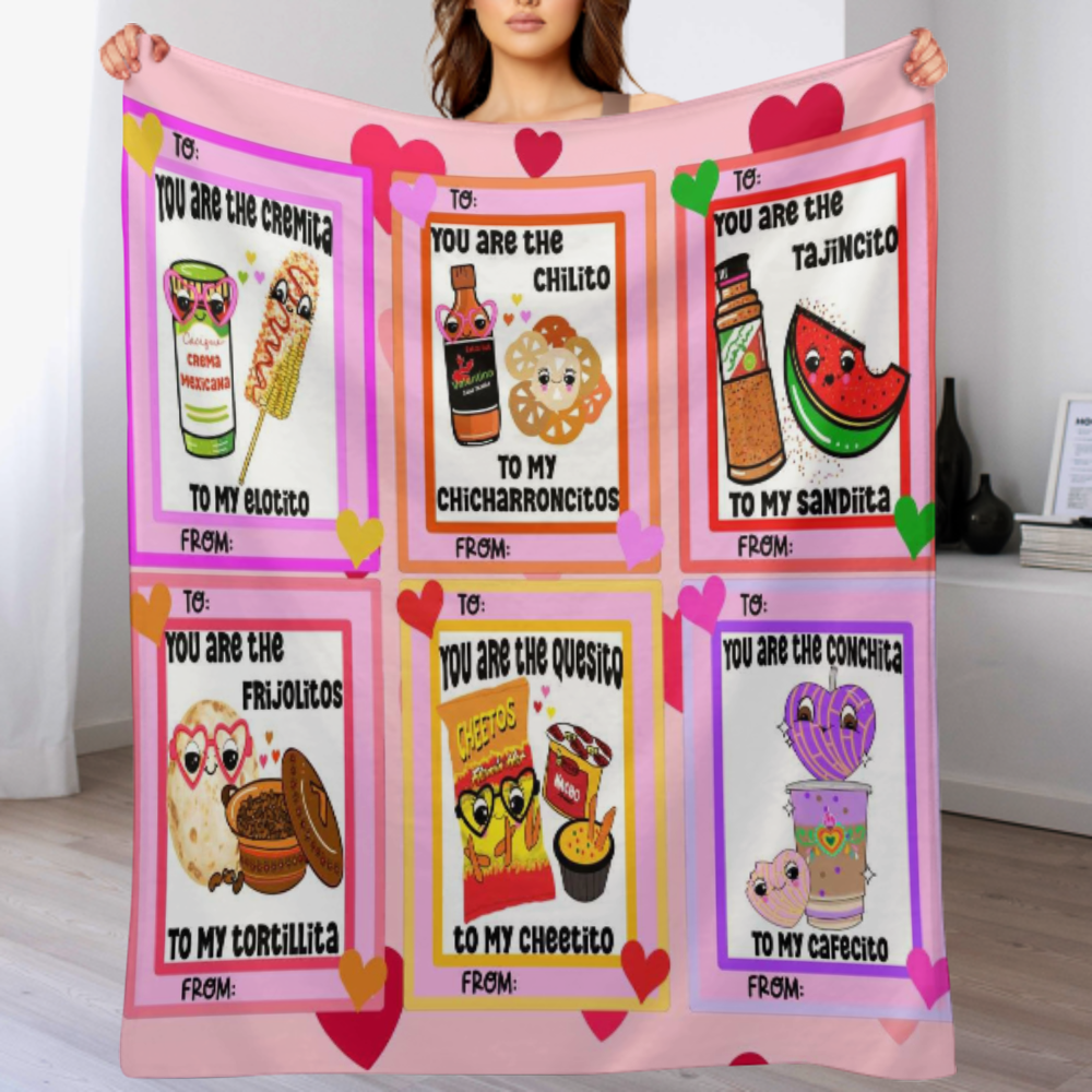 MEX VALENTINE CARDS BLANKET