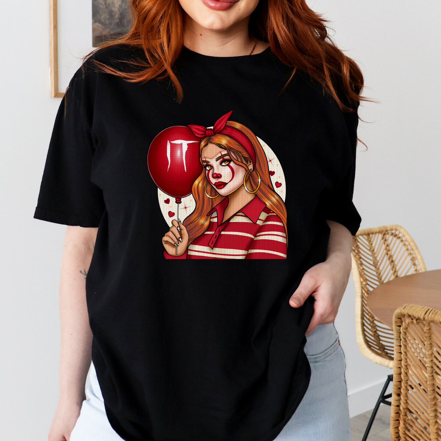 CHOLA IT GIRL BLACK T SHIRT