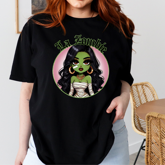 LA ZOMBIE BLACK T-SHIRT