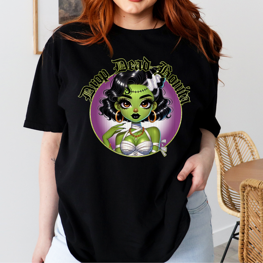 DROP DEAD BONITA BLACK T-SHIRT