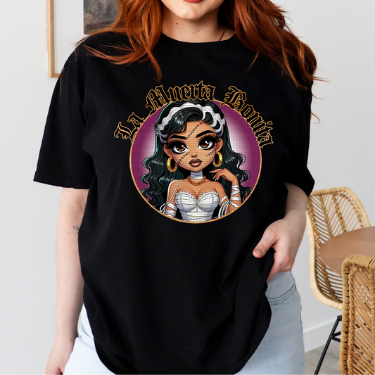 LA MUERTA BONITA BLACK T-SHIRT